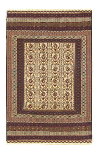 Alfombra Kelim - Oriental - 188 x 121 cm - marrón