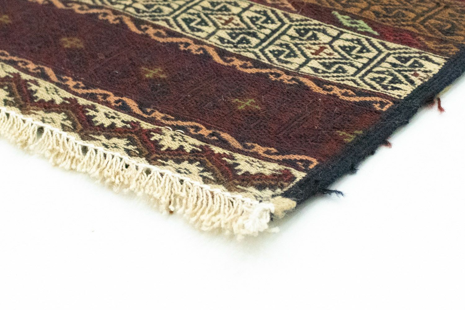 Alfombra Kelim - Oriental - 188 x 121 cm - marrón