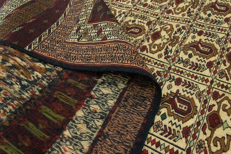 Alfombra Kelim - Oriental - 188 x 121 cm - marrón