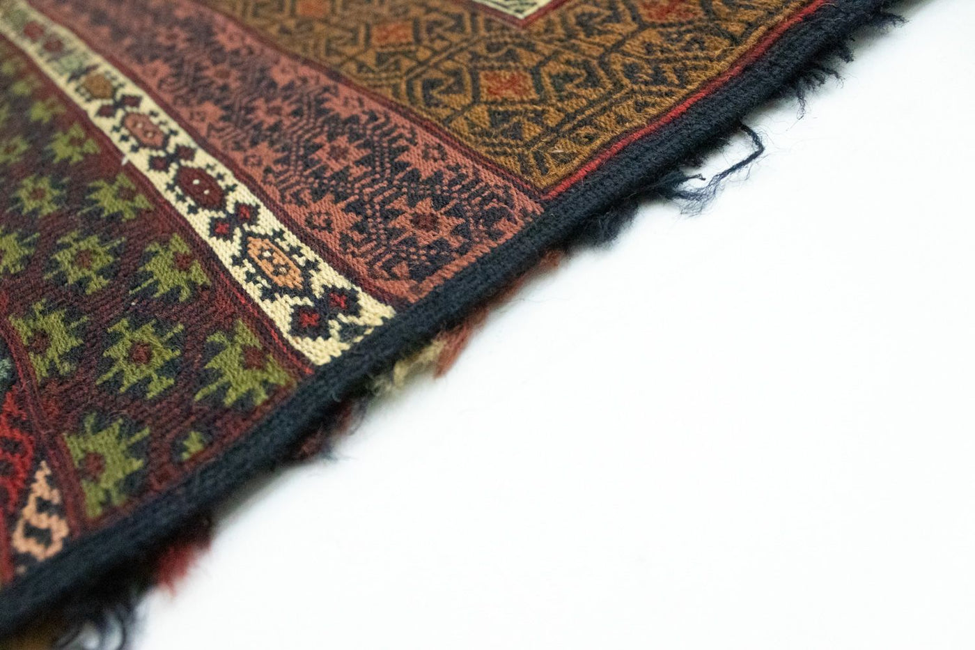 Kilim afgano Alfombra 196x123cm