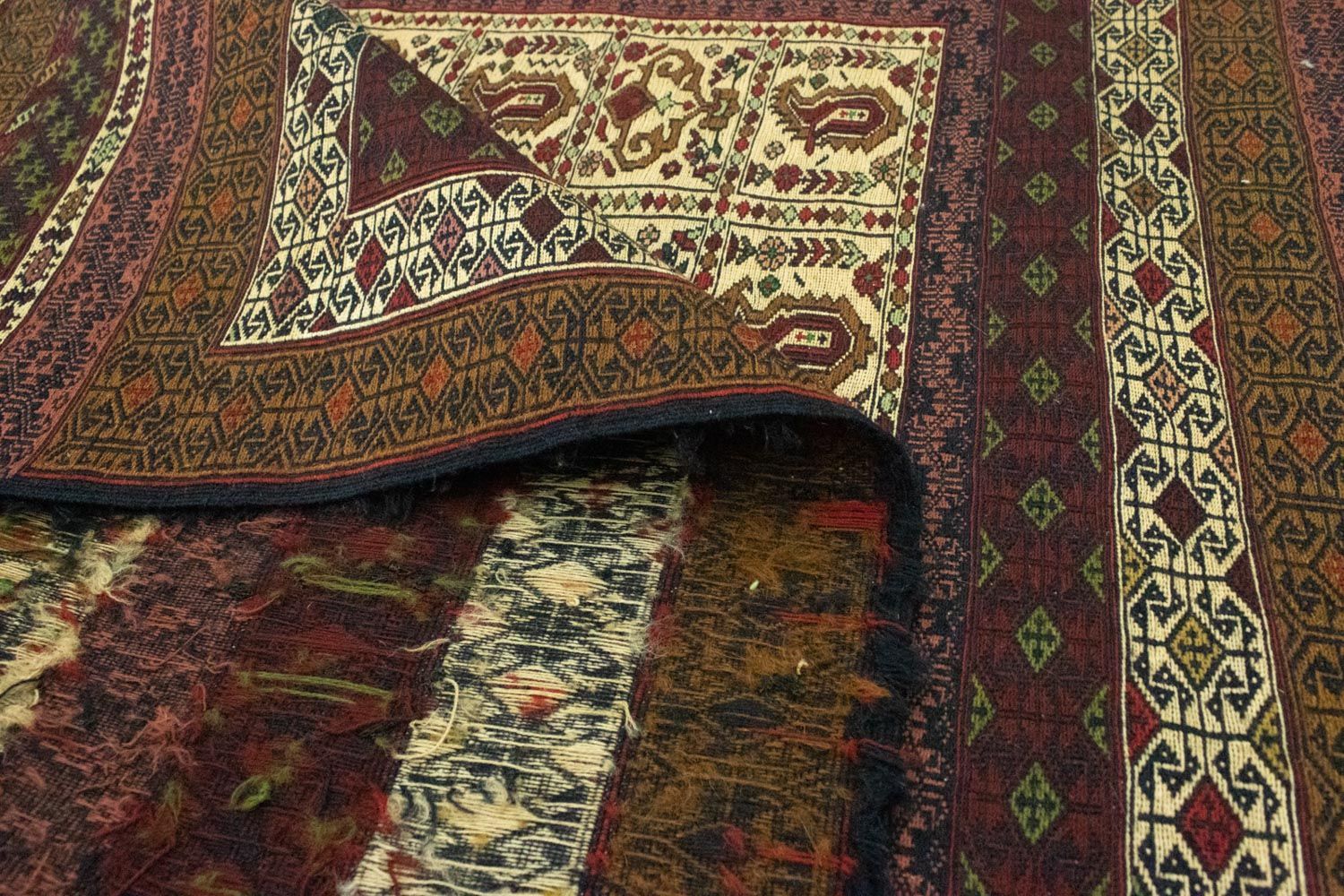 Alfombra Kelim - Oriental - 196 x 123 cm - beige