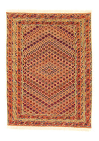 Alfombra Kelim - Oriental - 196 x 154 cm - naranja