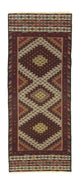 Kilim afgano Alfombra 75x190cm