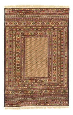 Alfombra Kelim - Oriental - 189 x 130 cm - marrón