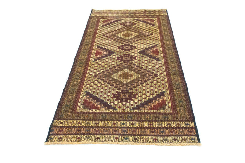 Alfombra de pasillo Alfombra Kelim - Oriental - 198 x 78 cm - multicolor