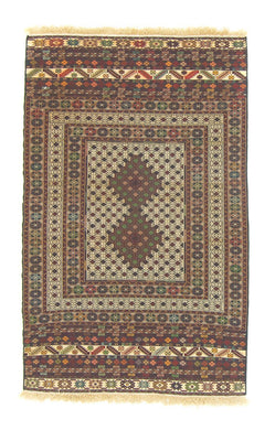 Alfombra Kelim - Oriental - 157 x 100 cm - beige