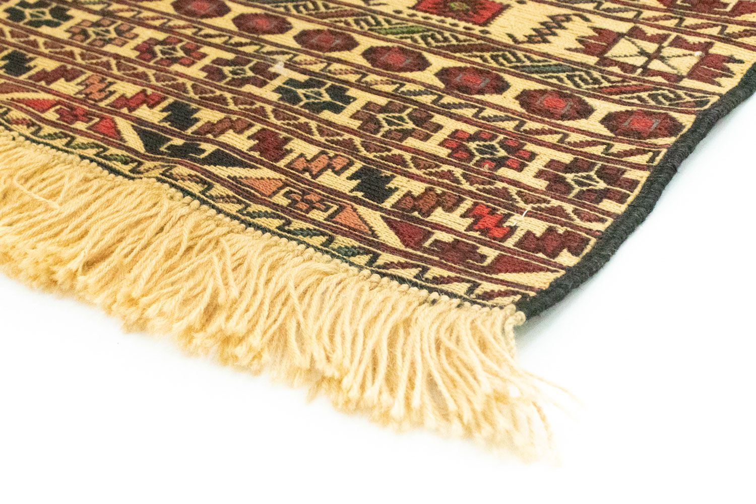 Alfombra de pasillo Alfombra Kelim - Oriental - 291 x 82 cm - multicolor