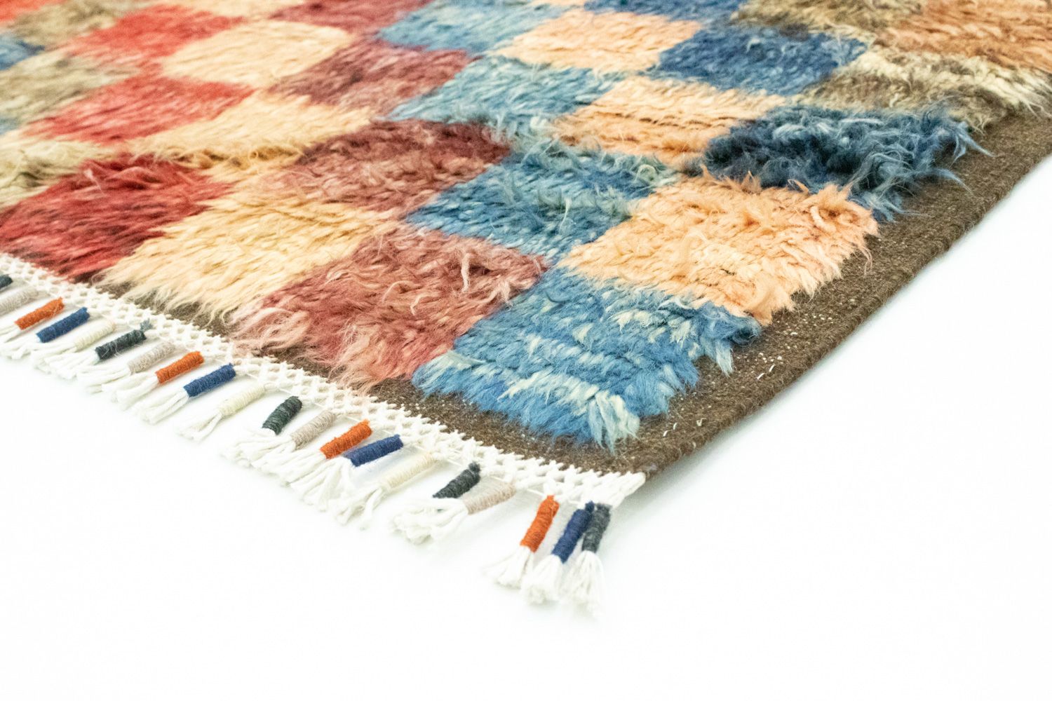 Alfombra bereber - 206 x 143 cm - colorido