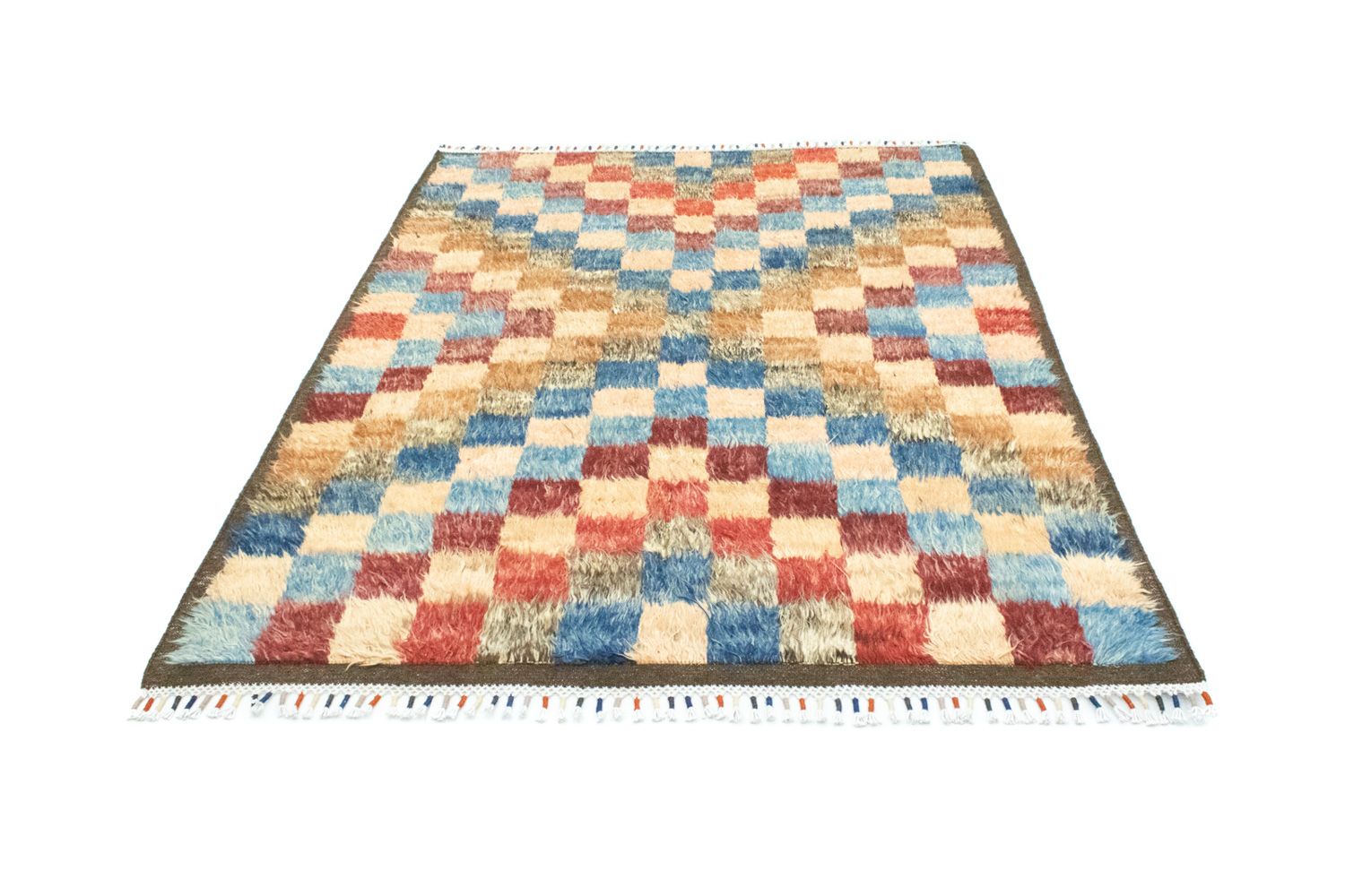 Alfombra bereber - 206 x 143 cm - colorido