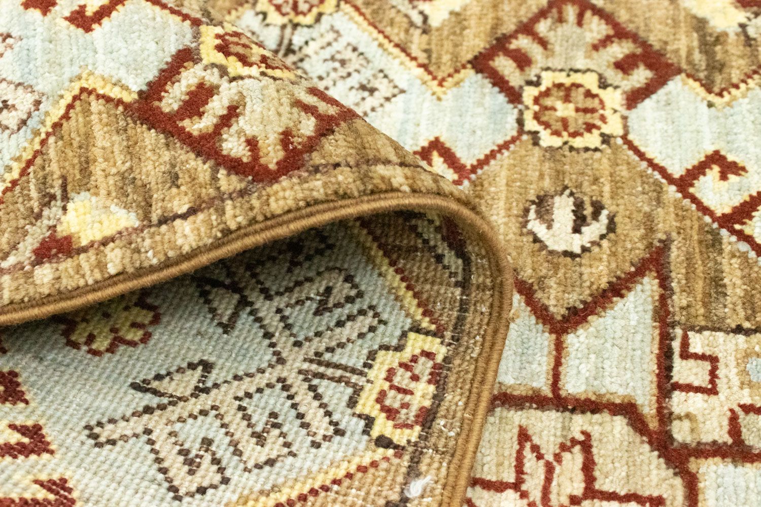Alfombra de pasillo Alfombra Ziegler - 176 x 58 cm - beige