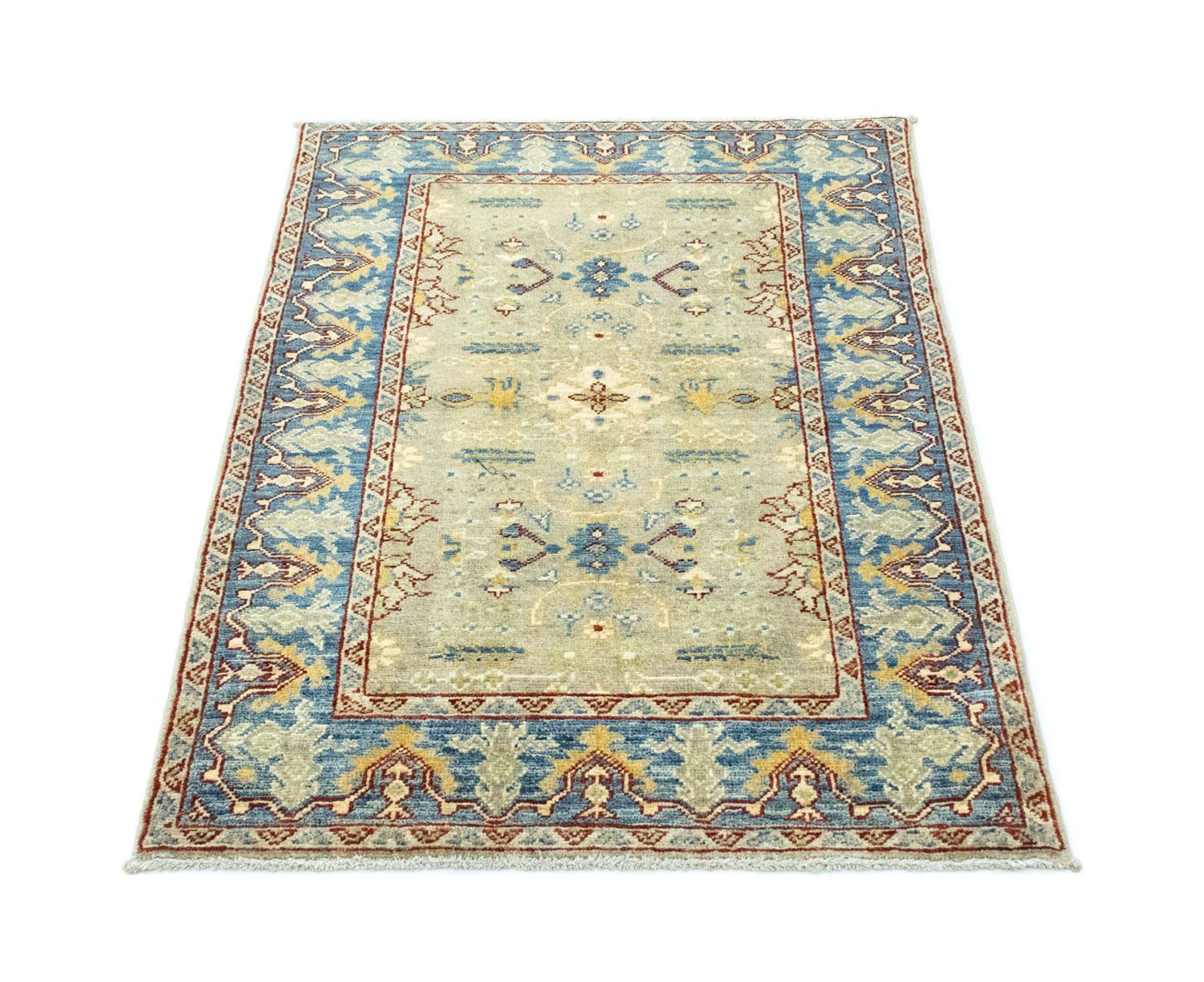Alfombra Ziegler - 115 x 80 cm - verde claro