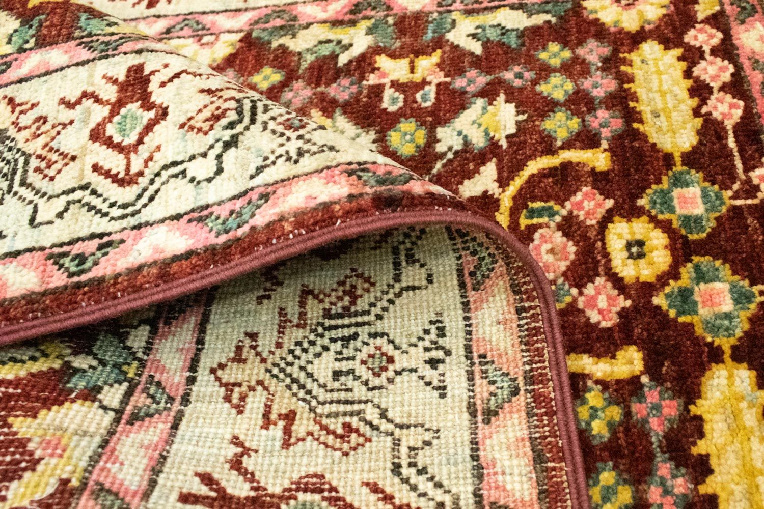 Alfombra Ziegler - 125 x 79 cm - rojo