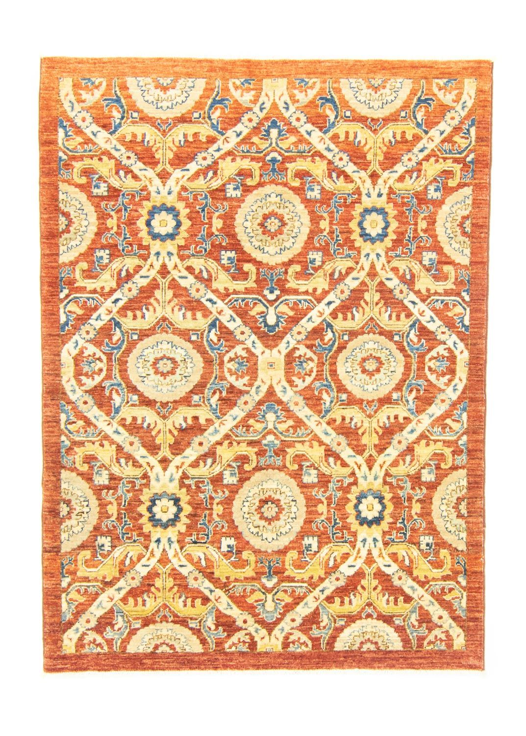 Alfombra Ziegler - 175 x 125 cm - naranja