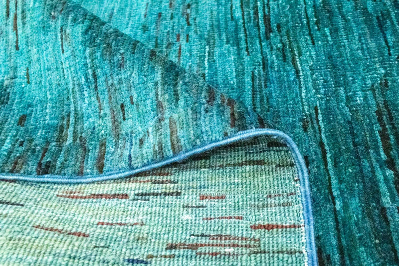Alfombra Ziegler - Moderna - 145 x 97 cm - azul petróleo
