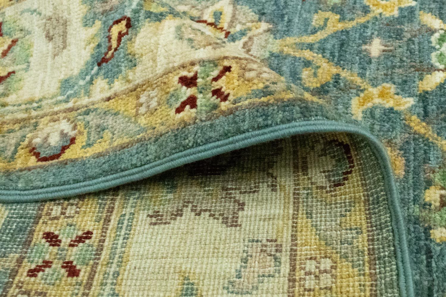 Alfombra Ziegler - 180 x 120 cm - azul claro
