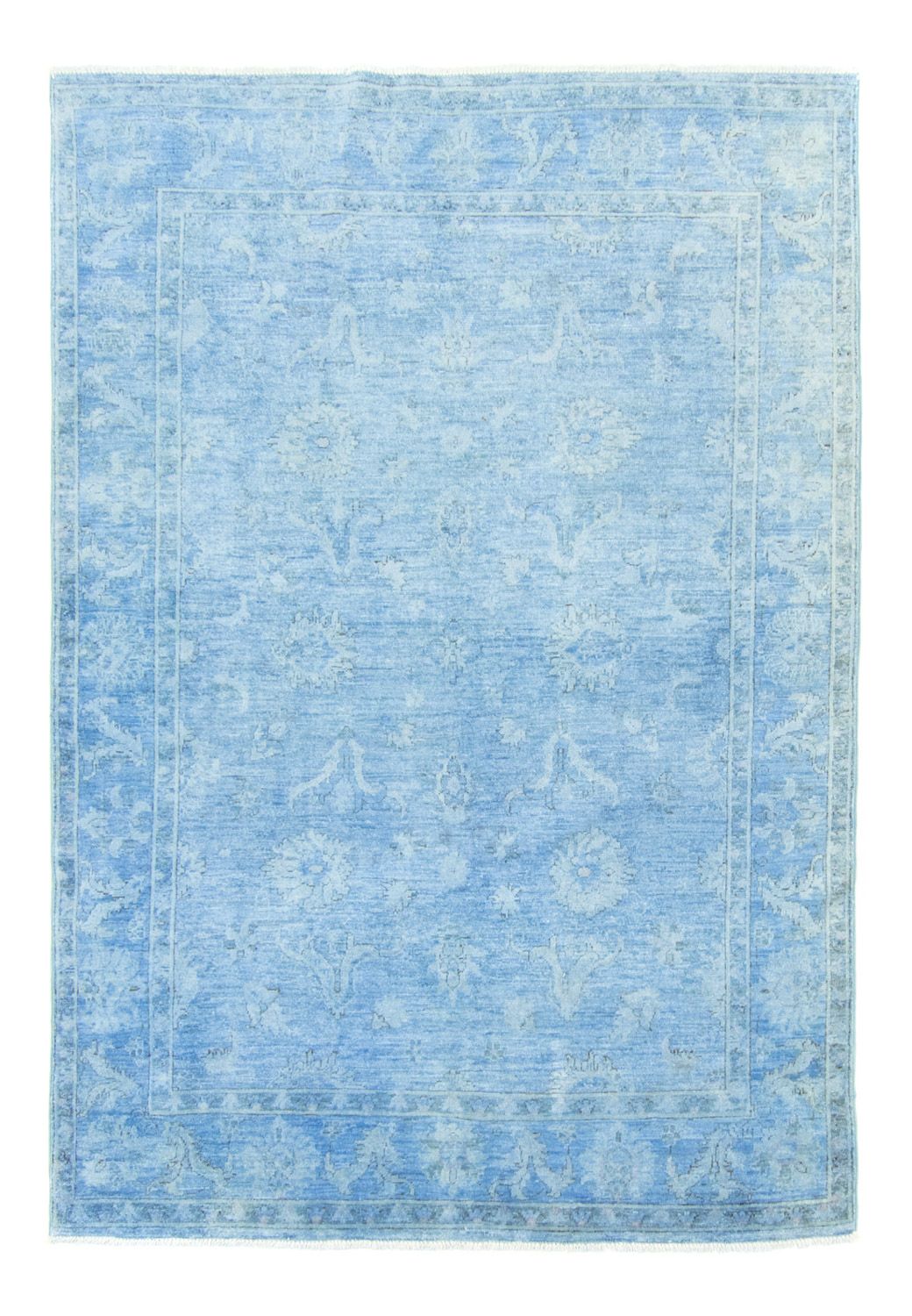 Alfombra Ziegler - Moderna - 215 x 151 cm - azul claro