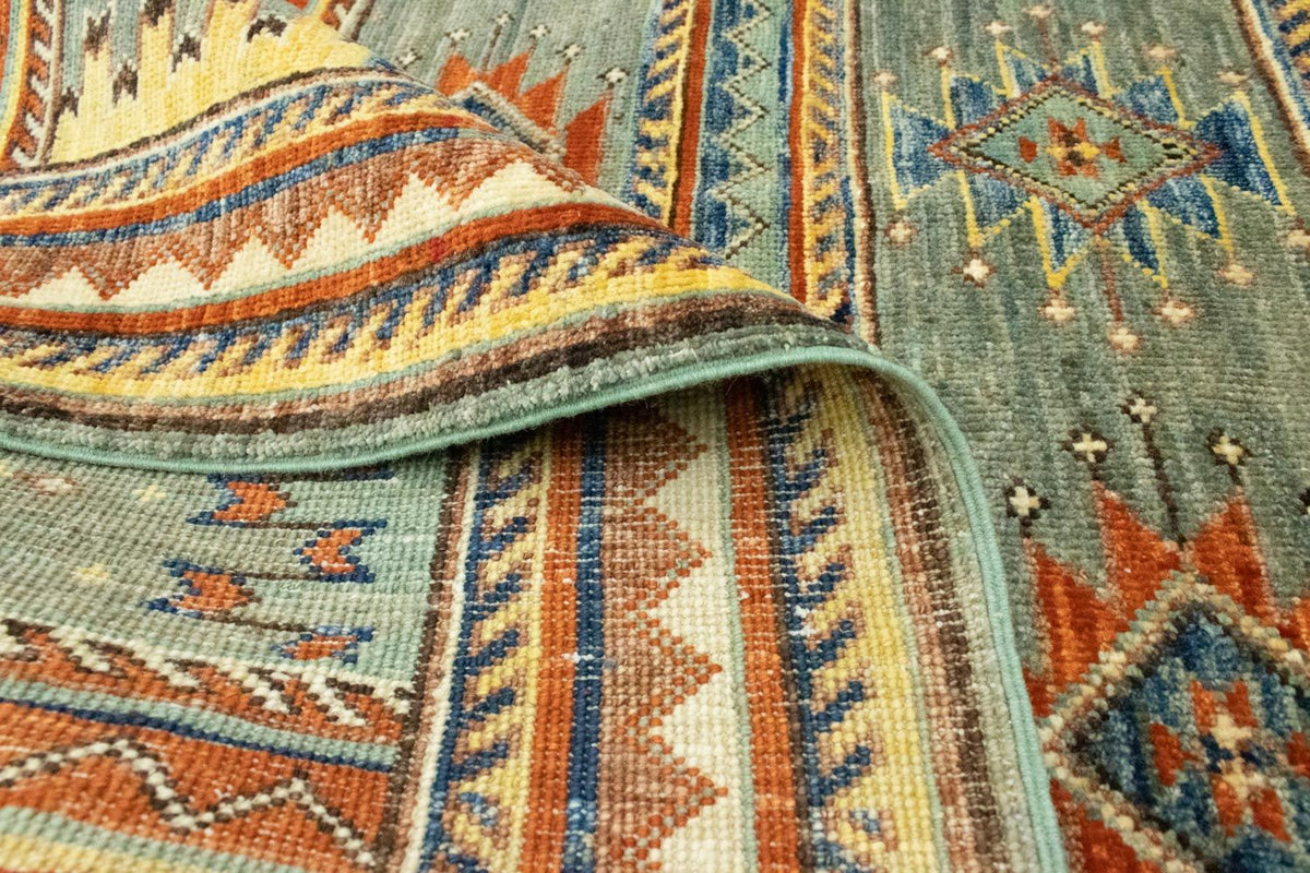 Alfombra Ziegler - 182 x 152 cm - naranja