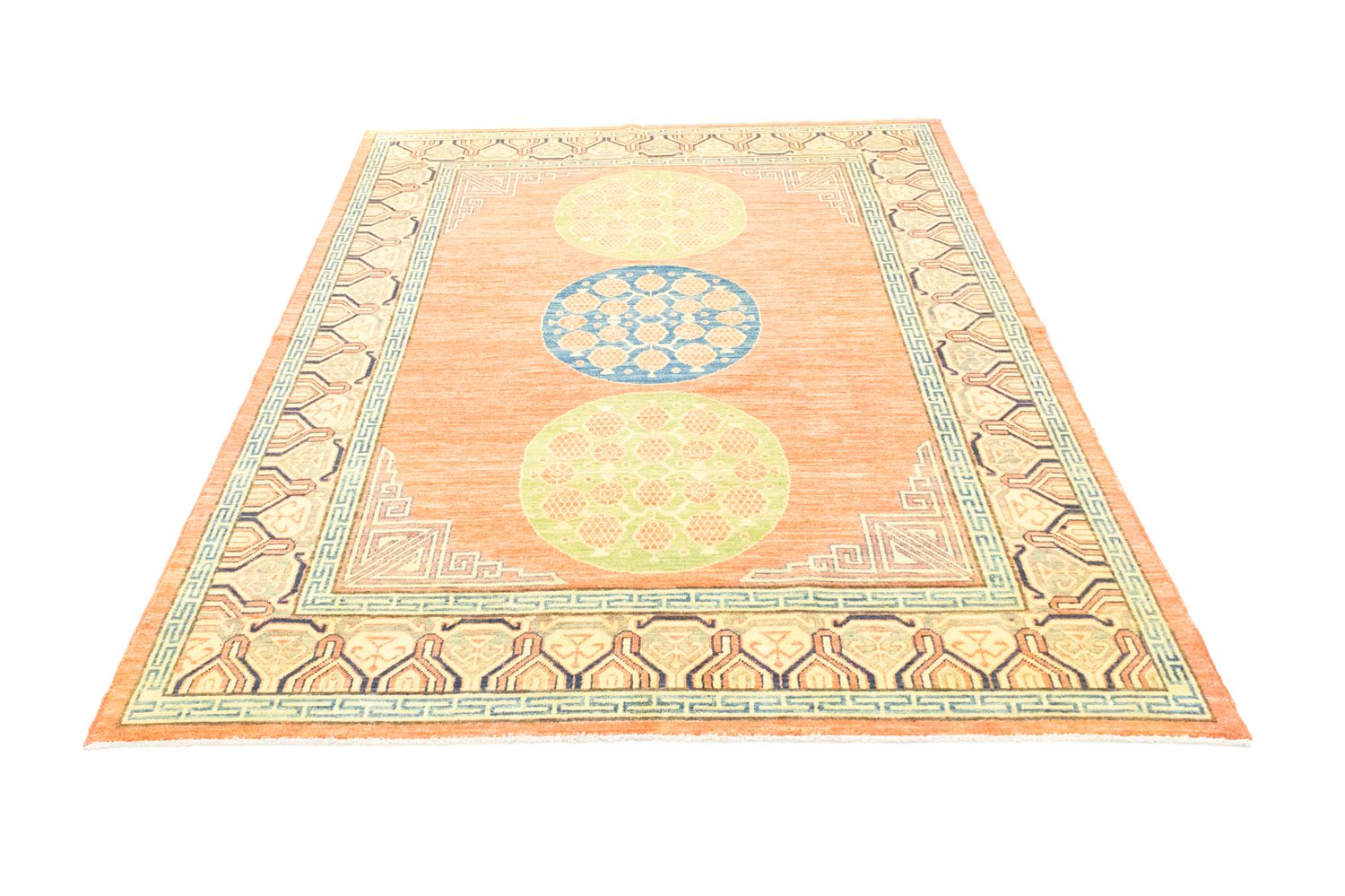 Alfombra Ziegler - 257 x 184 cm - naranja