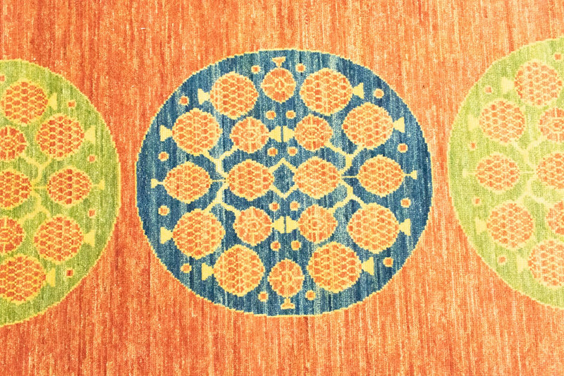 Alfombra Ziegler - 257 x 184 cm - naranja
