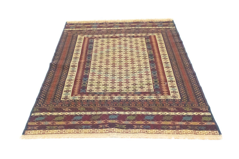 Alfombra Kelim - Oriental - 186 x 126 cm - beige