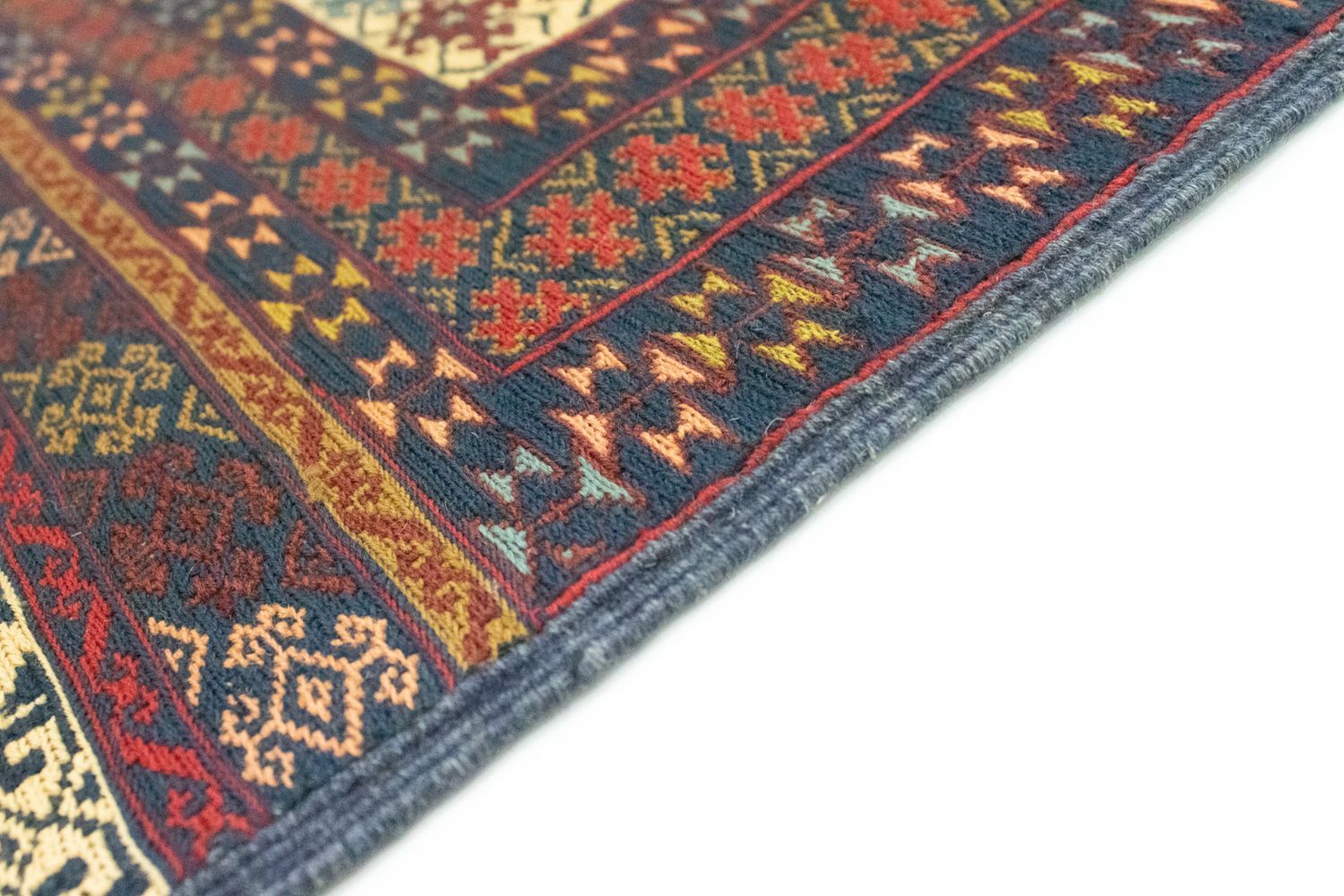 Alfombra Kelim - Oriental - 186 x 126 cm - beige