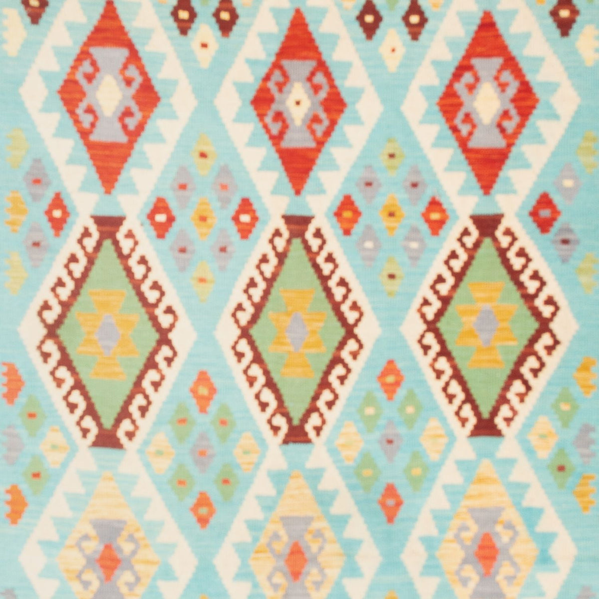 Alfombra Kelim - Splash - 250 x 176 cm - multicolor