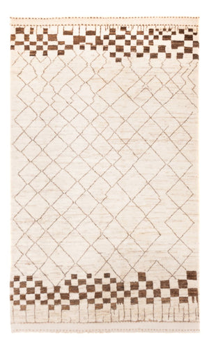 Alfombra bereber - 228 x 156 cm - gris claro