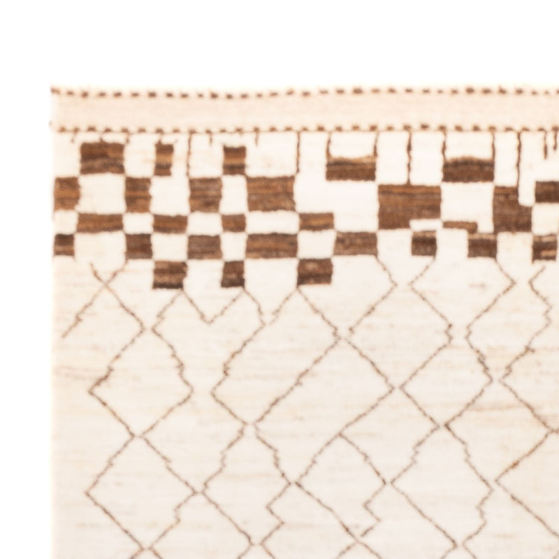 Alfombra bereber - 228 x 156 cm - gris claro