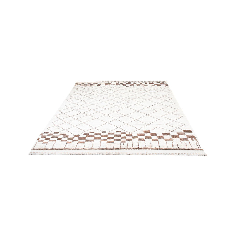 Alfombra bereber - 228 x 156 cm - gris claro