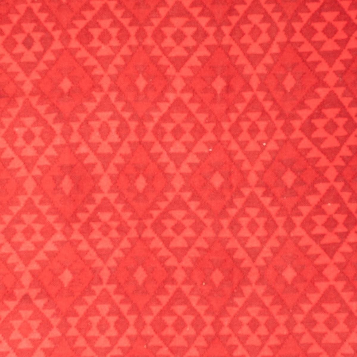 Alfombra Kelim - Tendencia - Vintage/revestido - 291 x 193 cm - rojo