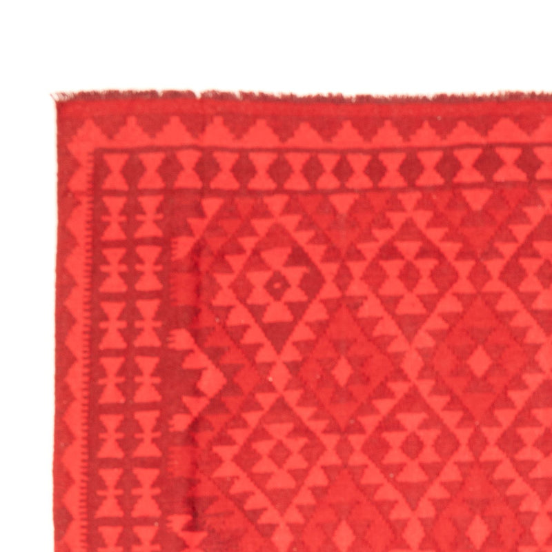 Alfombra Kelim - Tendencia - Vintage/revestido - 291 x 193 cm - rojo