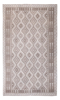 Alfombra Kelim - Tendencia - 296 x 186 cm - gris