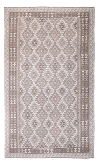 Alfombra Kelim - Tendencia - 296 x 186 cm - gris