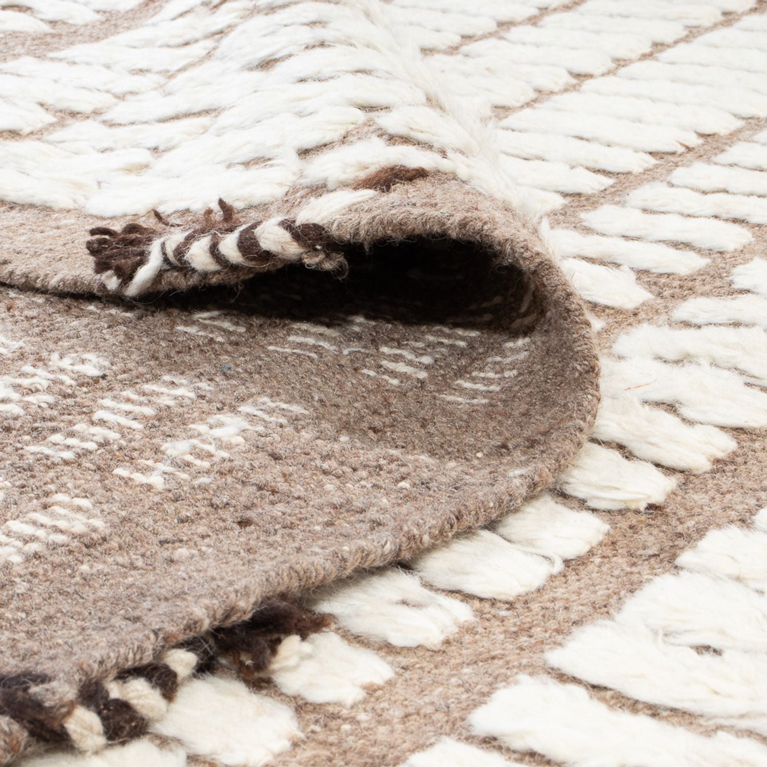 Alfombra bereber - 289 x 215 cm - beige claro