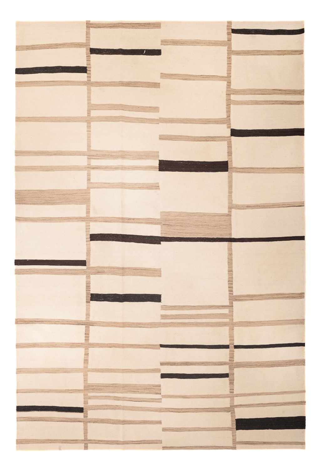 Alfombra Kelim - Tendencia - 340 x 240 cm - beige claro