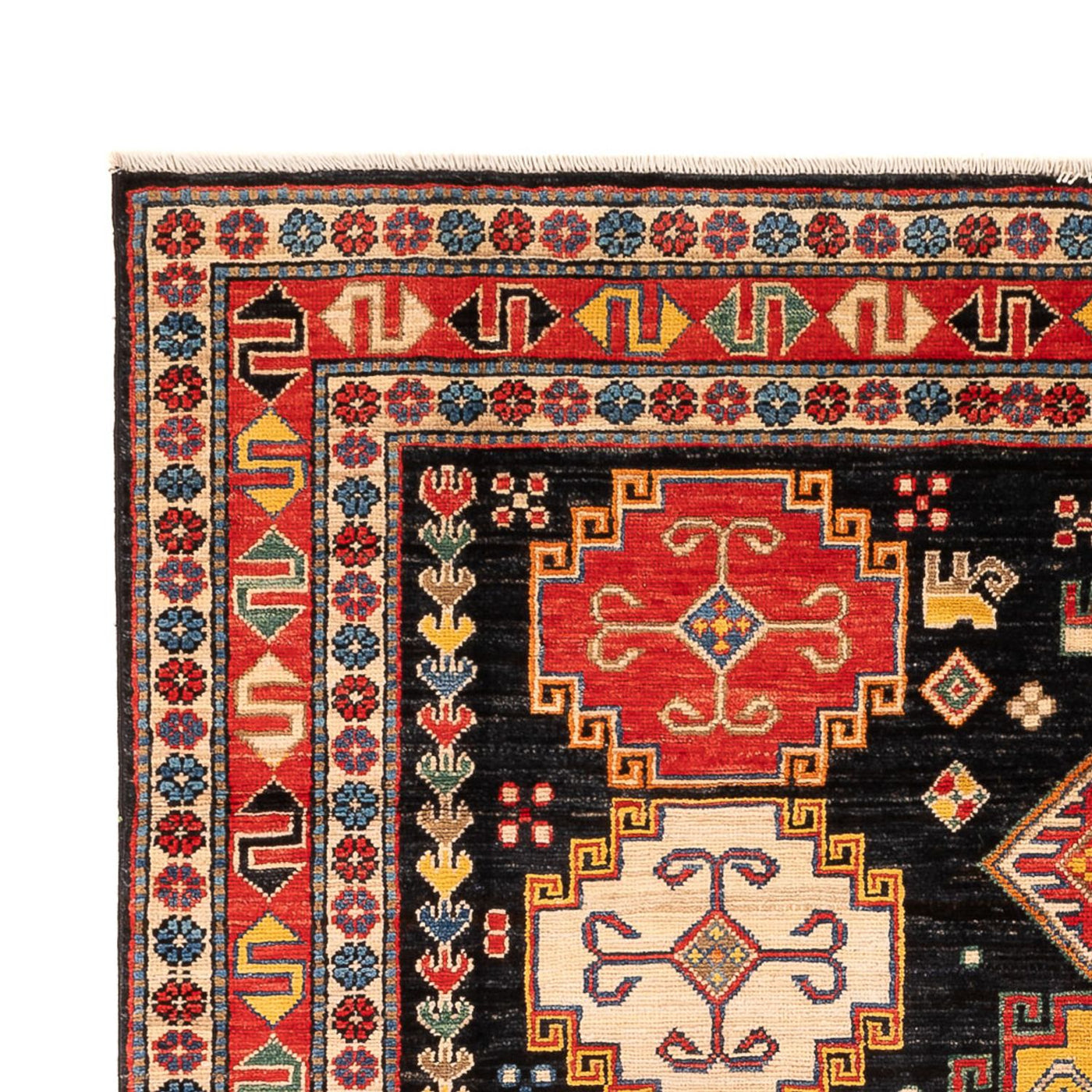 Kazak Alfombra 199x152cm - Alfombra oriental