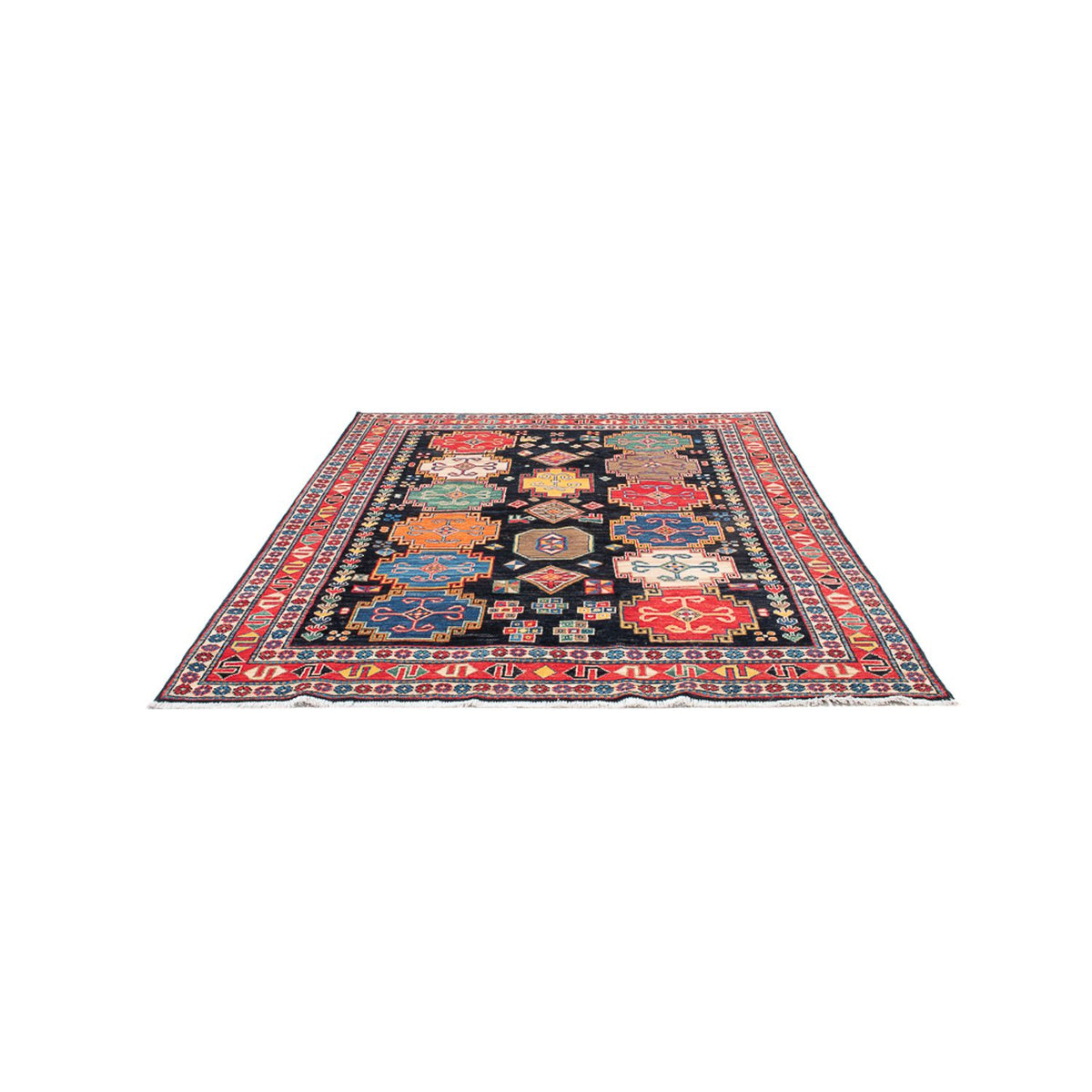 Alfombra Ziegler - Kazak - 199 x 152 cm - multicolor
