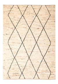 Alfombra bereber - 199 x 148 cm - beige claro