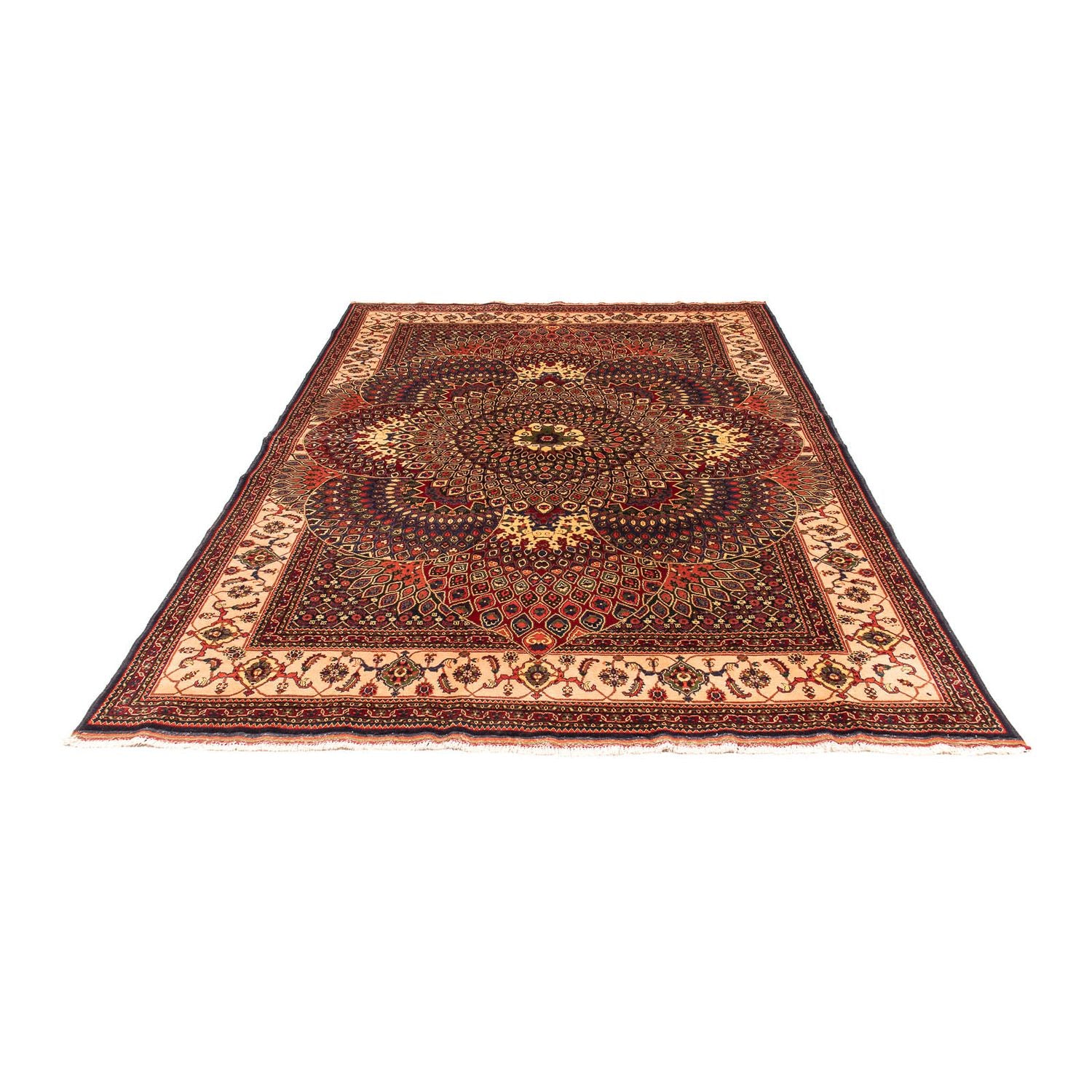 Alfombra afgana - 279 x 198 cm - multicolor