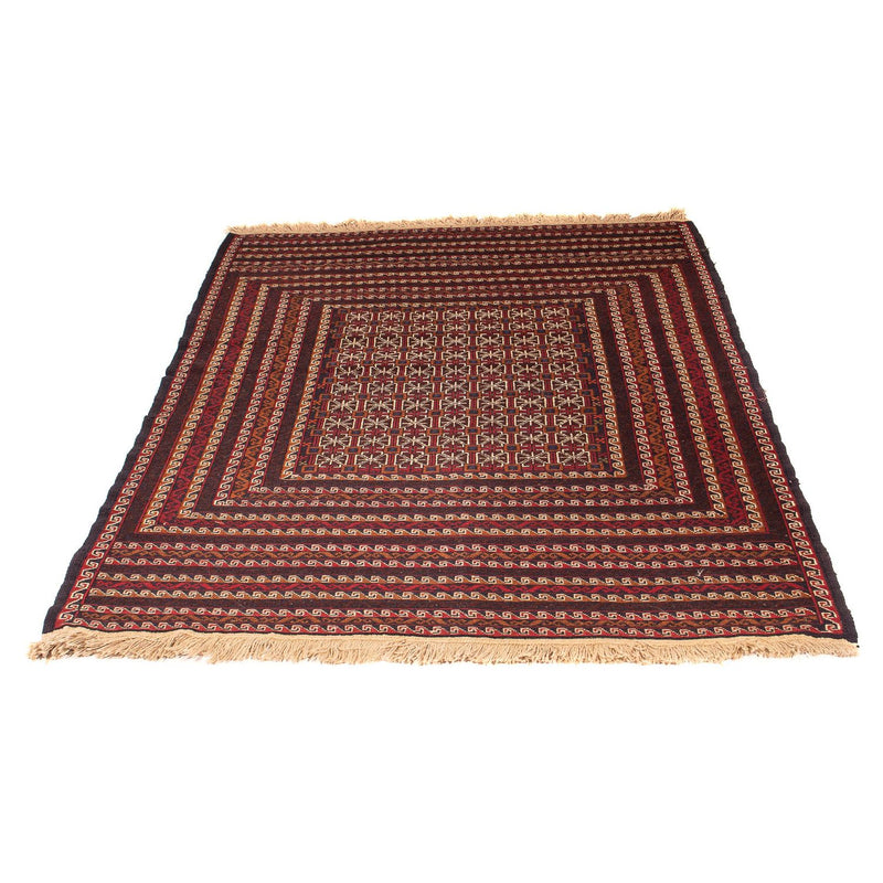 Alfombra Kelim - Oriental - 180 x 133 cm - rojo oscuro