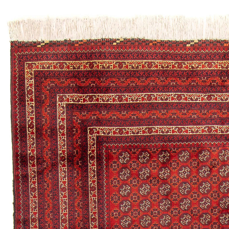 Alfombra afgana - Bukhara - 300 x 200 cm - rojo