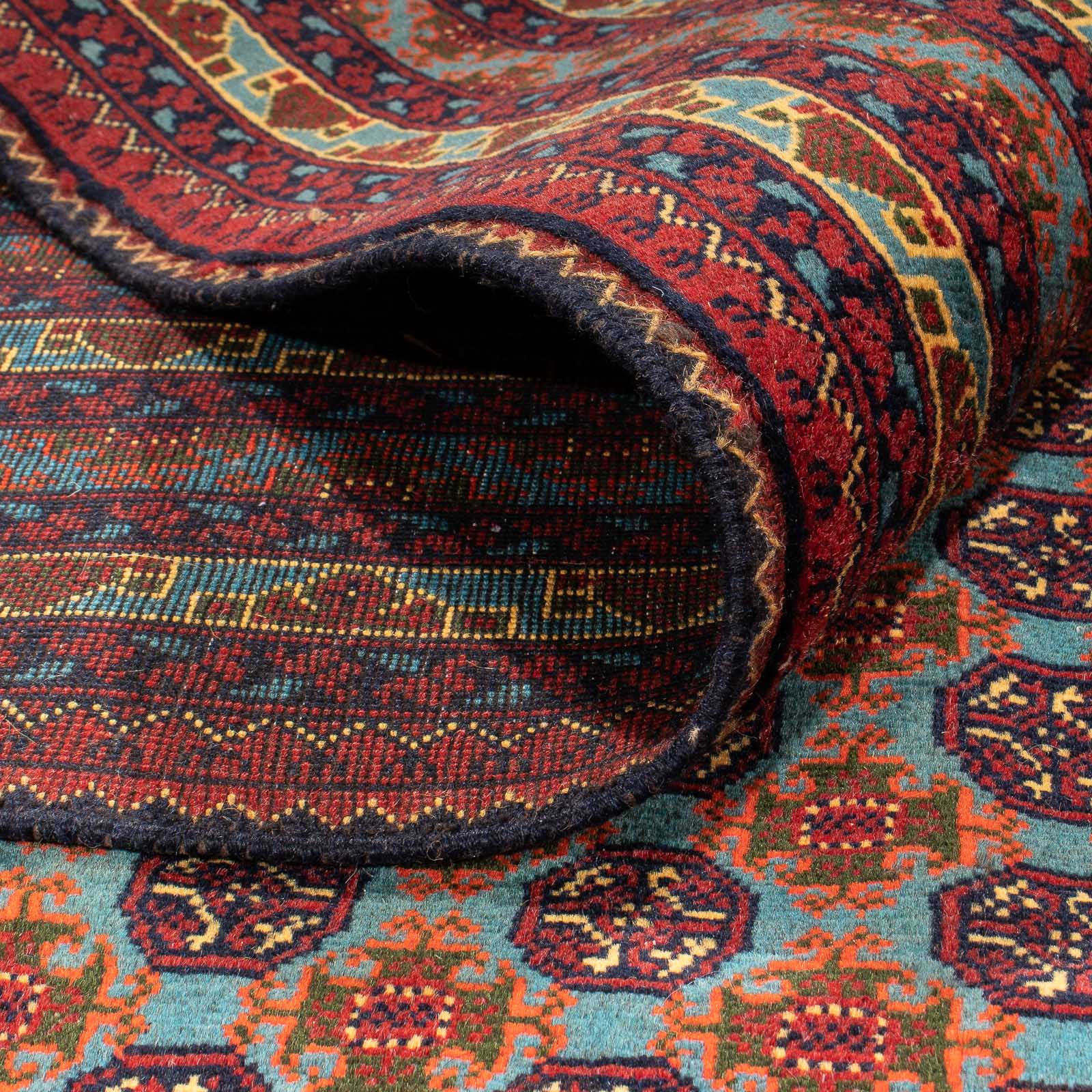 Alfombra afgana - Bukhara - 304 x 200 cm - multicolor