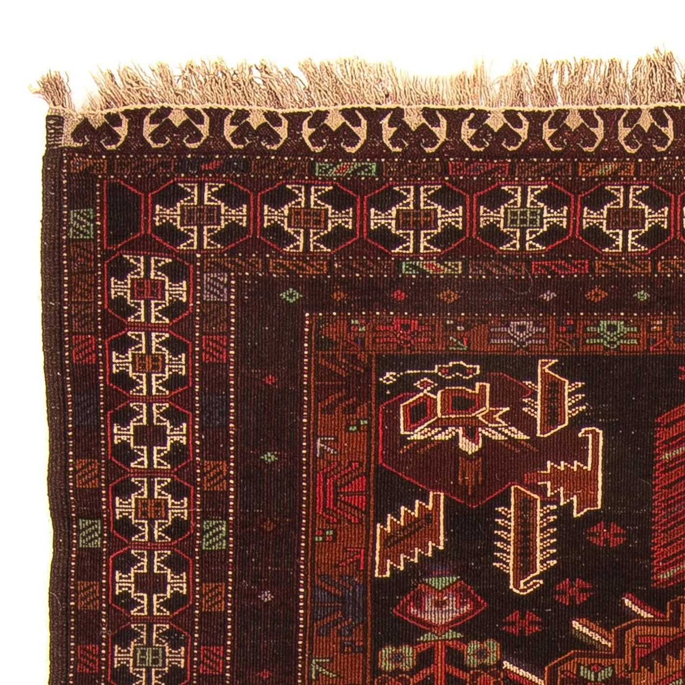 Alfombra afgana 189x127cm - Alfombra oriental