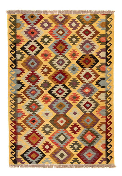 Kilim Maimana Alfombra 144x204cm - Alfombra de lana
