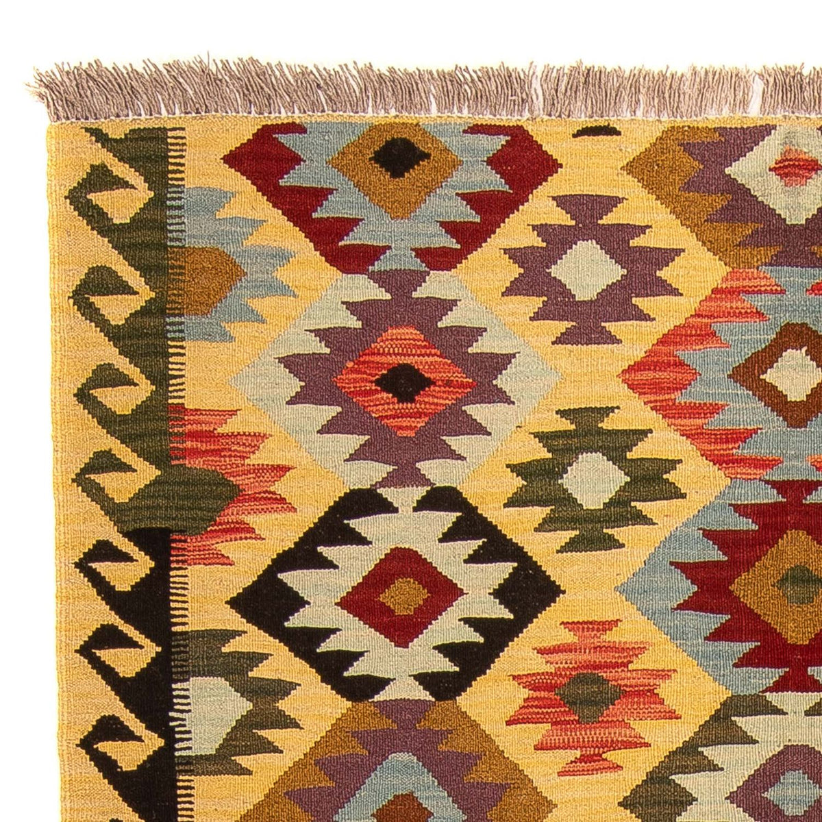 Kilim Maimana Alfombra 144x204cm - Alfombra de lana
