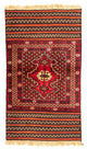 Kilim afgano Alfombra 87x155cm