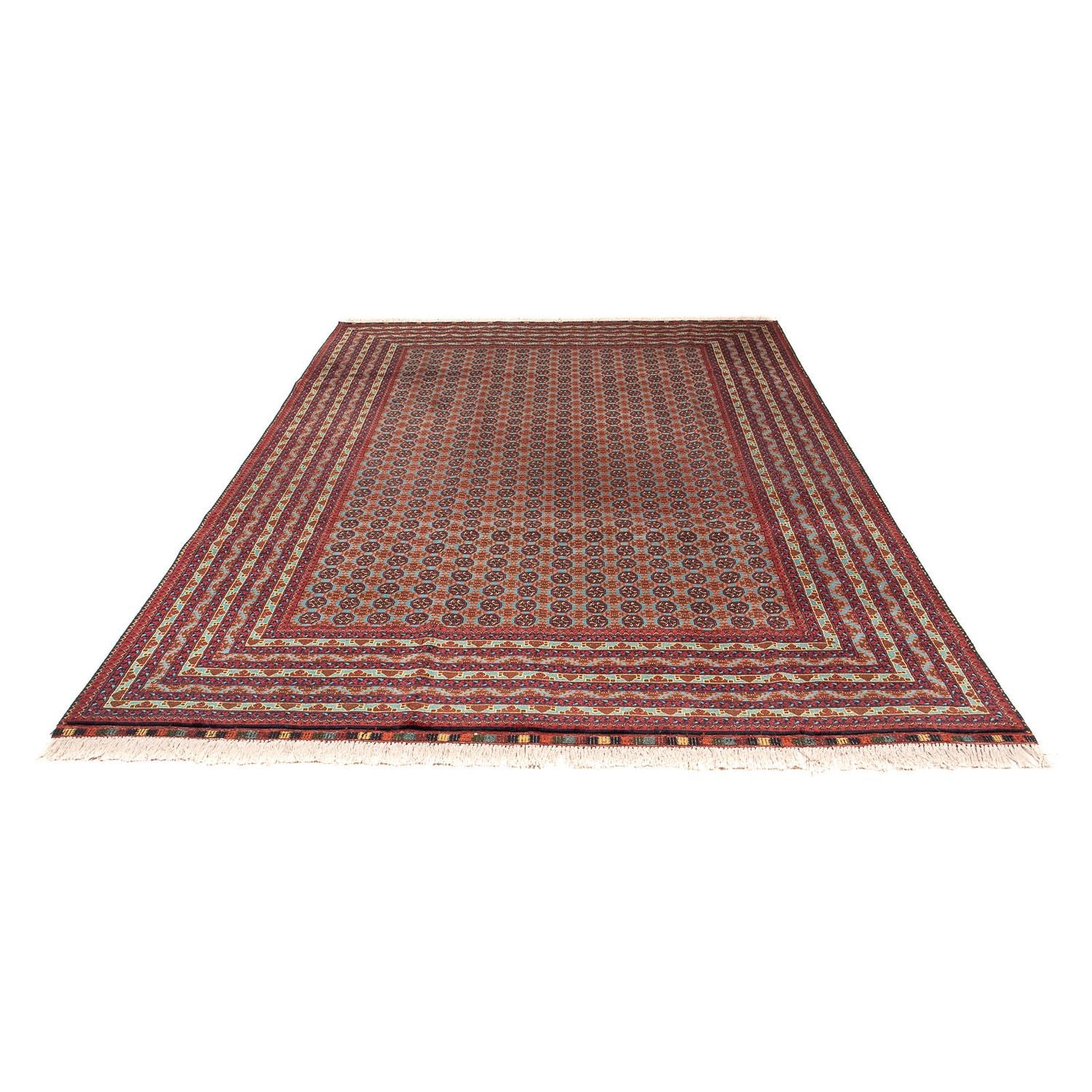 Alfombra afgana - Bukhara - 296 x 196 cm - multicolor
