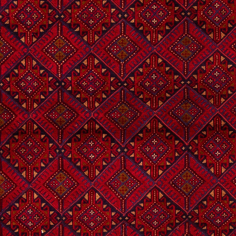 Alfombra Kelim - Oriental - 183 x 132 cm - rojo oscuro