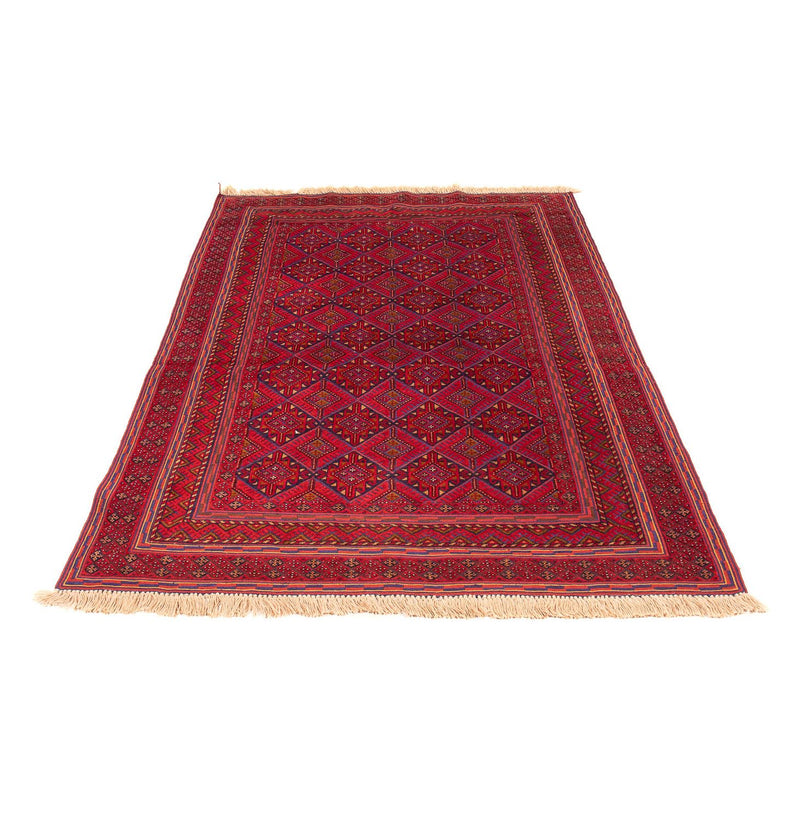 Alfombra Kelim - Oriental - 183 x 132 cm - rojo oscuro