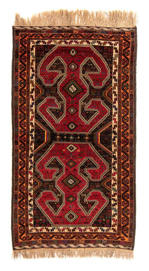 Alfombra de pasillo Alfombra Belutsch - 214 x 115 cm - multicolor